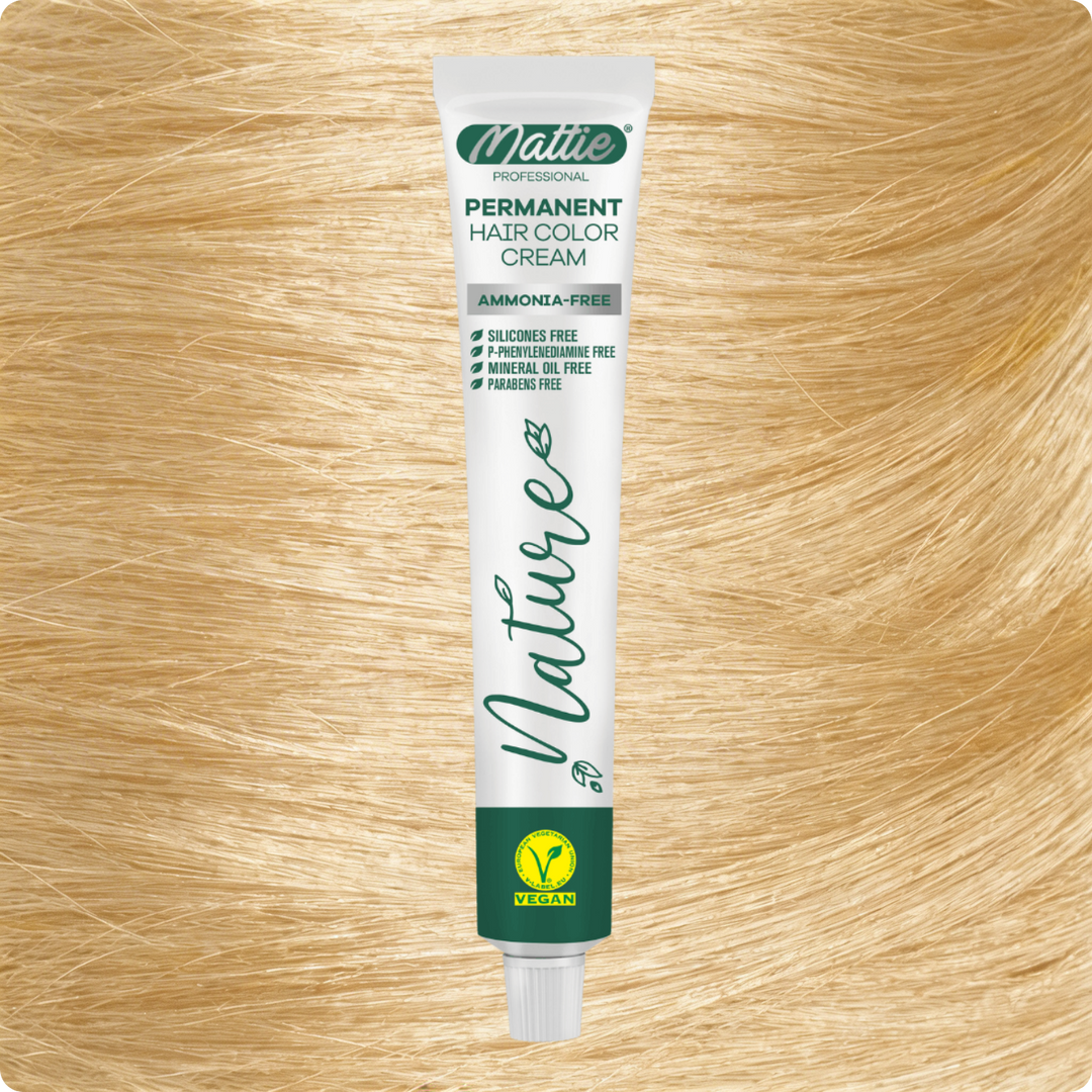 Mattie Professional Nature (11.0) Platinum - Vegan Permanent Hair Color Cream 60ml