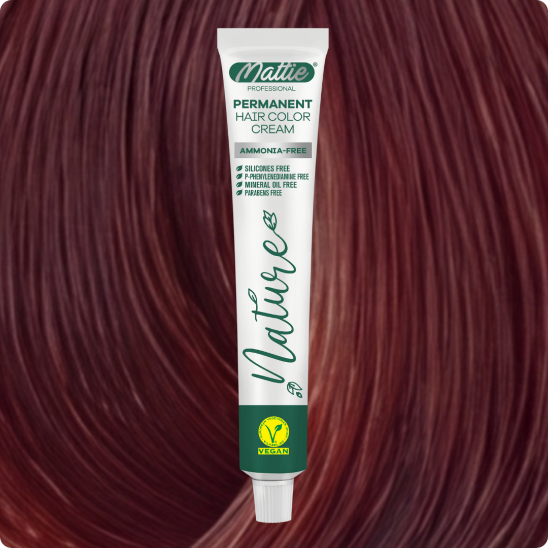 Mattie Professional Nature (7.43) Koper Goud - Vegan Permanente Haarkleurcrème 60ml