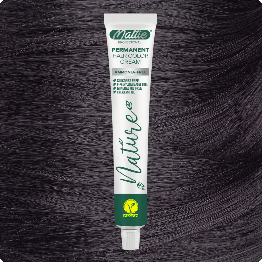 Mattie Professional Nature (Lilac Gray) - Vegan Permanent Hair Color Cream 60ml