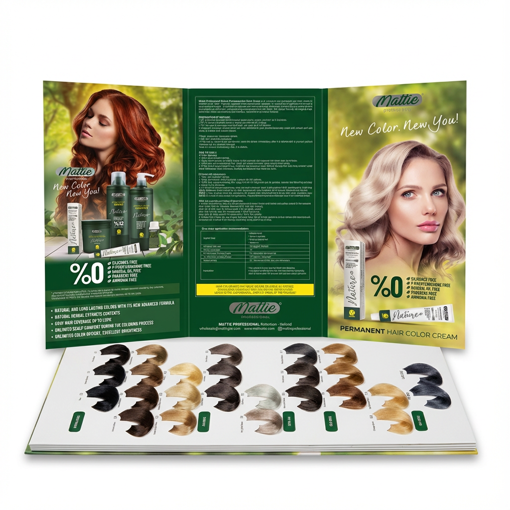 Mattie Professional – Permanente Kleurenkaart