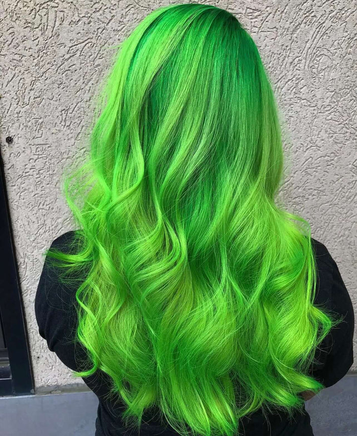 Mattie Bright Green - Vegan Semi-Permanent Direct Dye Hair Color Cream 210 ml